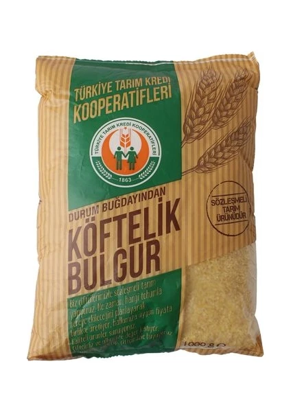 Türkiye Tarım Kredi Koop Köftelik Bulgur 1 kg