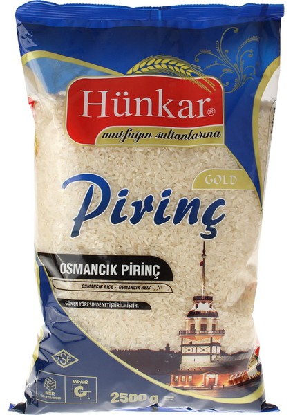 Hünkar Osmancık Pirinç 2.5 kg