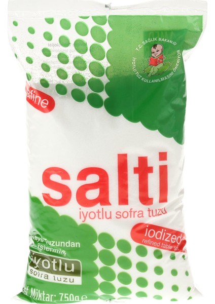 İyotlu Tuz 750 gr fiyatları