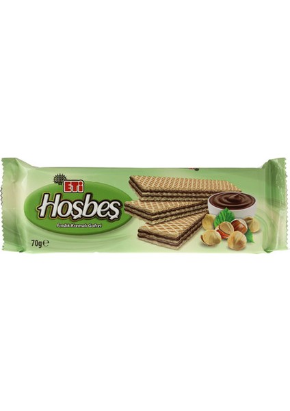 Hoşbeş Fındıklı Gofret 70 gr