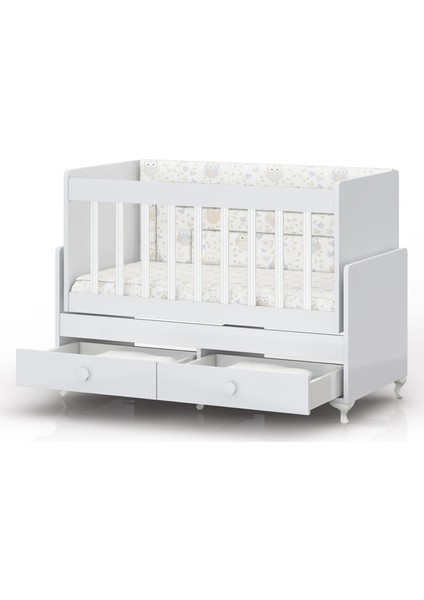 Sallanır Çekmeceli Bebek Beşiği modelleri