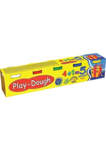 Play Dough Oyun Hamuru 5 Renk 5X130=650 Gr.