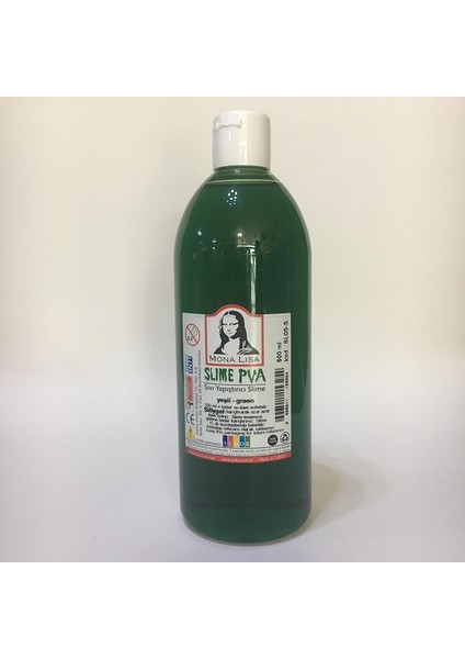 Mona Lisa Slime (Slaym) Sıvı Yapıştırıcı Yeşil 500 Ml.