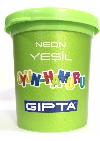 Kids Tek Renk Oyun Hamuru Neon Yeşil 140 Gr. K8435