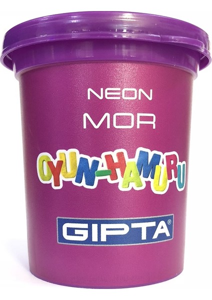 Kids Tek Renk Oyun Hamuru Neon Mor 140 Gr. K8432