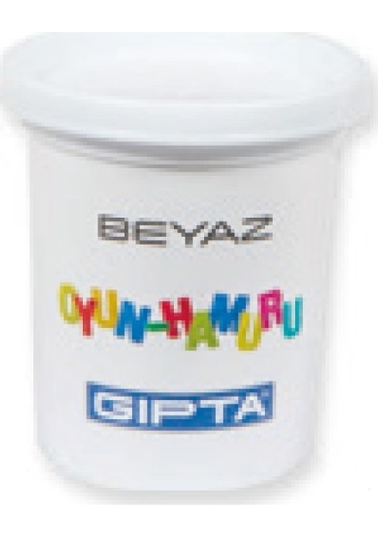 Kids Tek Renk Oyun Hamuru Beyaz 140 Gr. K8408