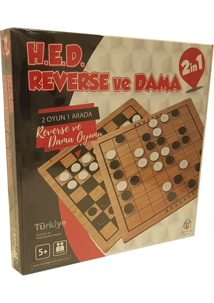 H.E.D Reverse & Dama 2 Oyun Birden