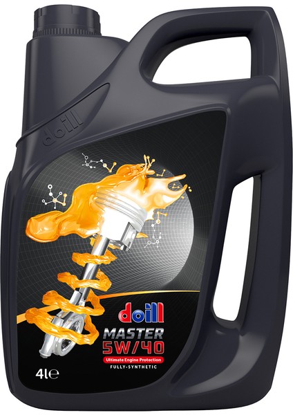 MASTER 5W-40 API SM/CF ACEA A3/B4 4 Litre Tam Sentetik Motor Yağı (Üretim Yılı: 2024)