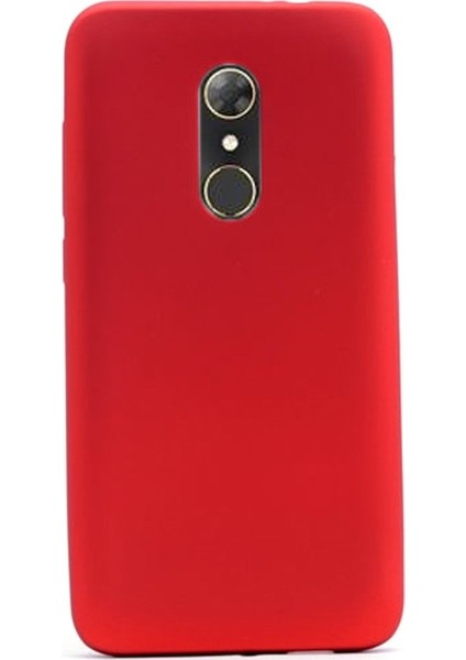 Alcatel A7 Kılıf Premier Silikon Esnek Silikon Kırmızı