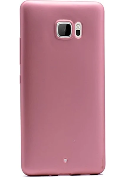 Case Street HTC U Ultra Kılıf Premier Silikon Kılıf Esnek Kılıf Mat Kılıf Bronz