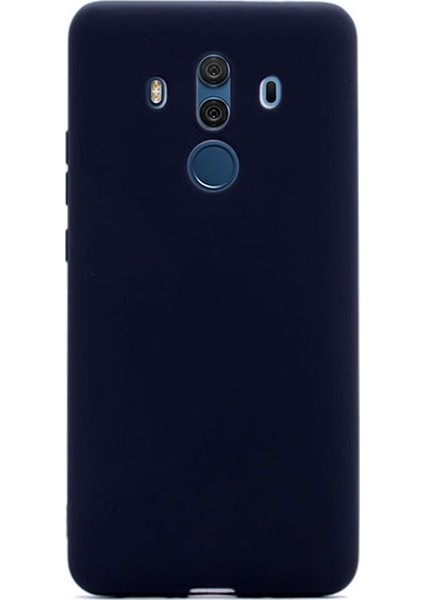 Huawei Mate10 Pro Kılıf Premier Silikon Kılıf Mat Kılıf Siyah