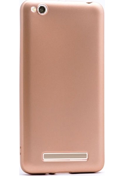 Xiaomi Redmi 4A Kılıf Premier Silikon Kılıf Gold