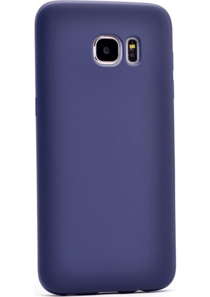 Samsung Galaxy Note 5 Kılıf Premier Silikon Kılıf Lacivert