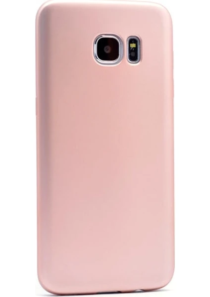 Case Street Samsung Galaxy S7 Kılıf Premier Silikon Kılıf Bronz