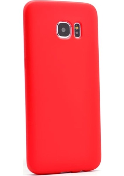Samsung Galaxy S7 Kılıf Premier Silikon Kılıf Kırmızı