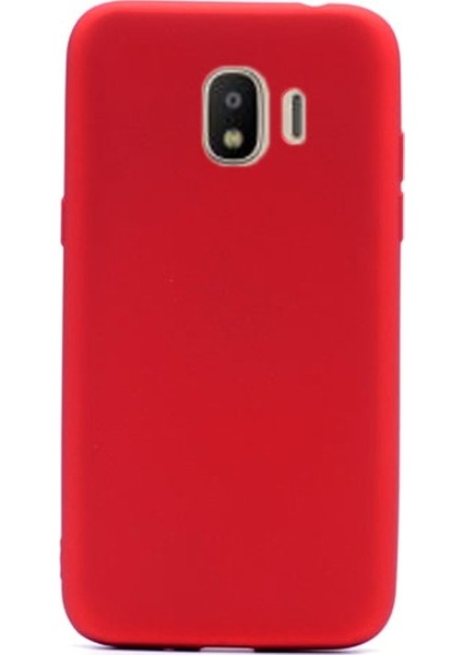 Samsung Galaxy J2 Pro 2018 Kılıf Premier+Nano Glass Kırmızı