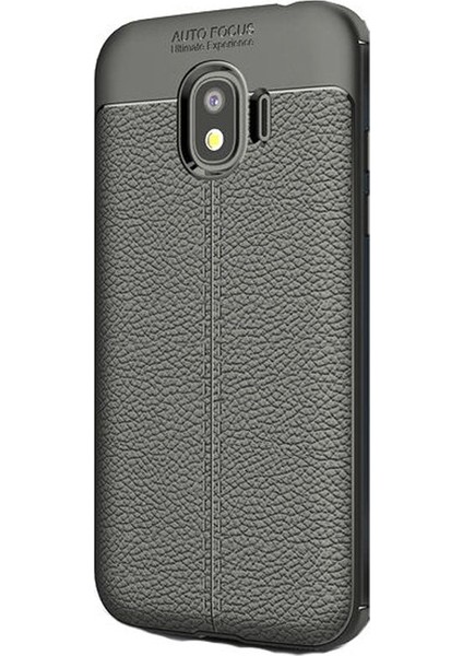 J2 Pro 2018 Kılıf Niss Silikon+Nano Glass Siyah
