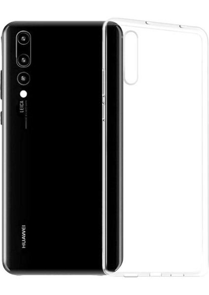 Huawei P20 Pro Kılıf 02 mm Silikon Ultra İnce Silikon Şeffaf