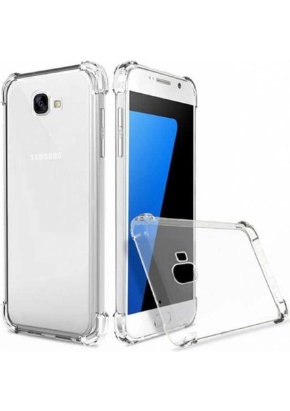 Samsung Galaxy J7 Prime Kılıf AntiShock Ultra Koruma Şeffaf