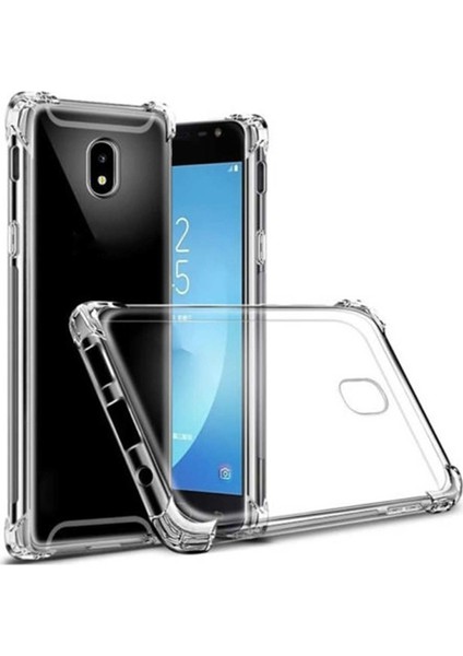 Samsung Galaxy J7 Pro Kılıf AntiShock Ultra Koruma Şeffaf