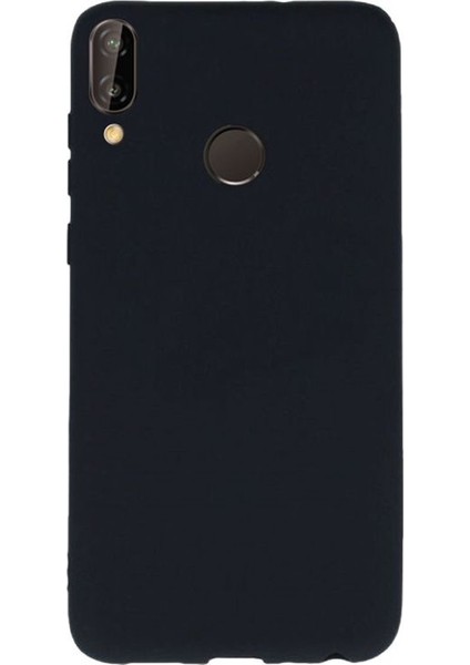 Huawei P20 Lite Kılıf Premier Silikon Arka Kapak Siyah