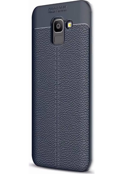 J6 Kılıf Niss Silikon Şık Görünümlü Kapak Lacivert