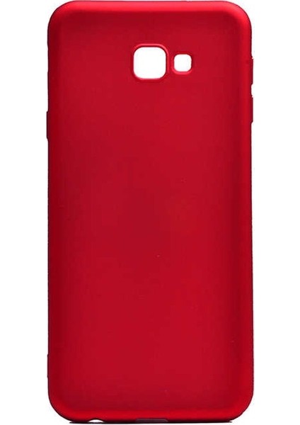 Samsung Galaxy J4 Plus Kılıf Premier Silikon +Nano Kırmızı
