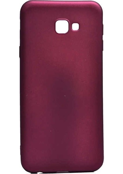 Samsung Galaxy J4 Plus Kılıf Premier Silikon +Nano Mürdüm