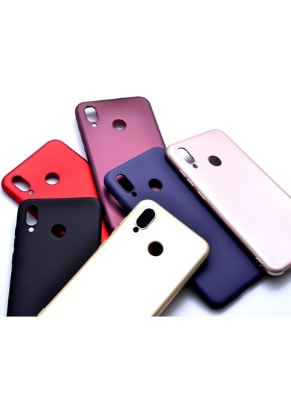 Huawei Honor Play Kılıf Premier Esnek Lüx Silikon+Nano Glass Siyah