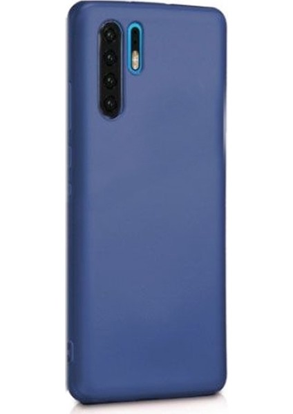 Huawei P30 Pro Kılıf Premier Silikon Esnek Arka Koruma Lacivert