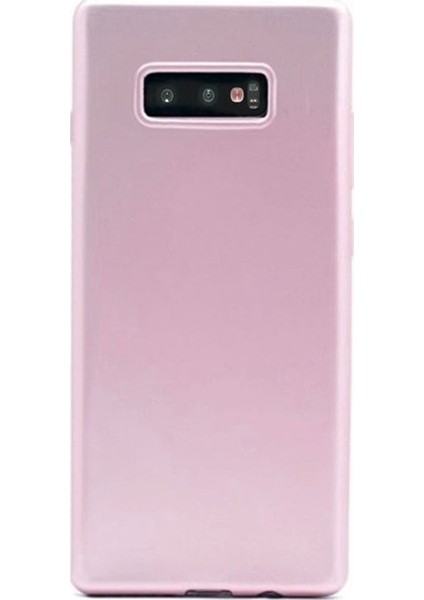 Samsung Galaxy S10E Kılıf Premier Silikon Esnek Koruma+Nano Glass Bronz