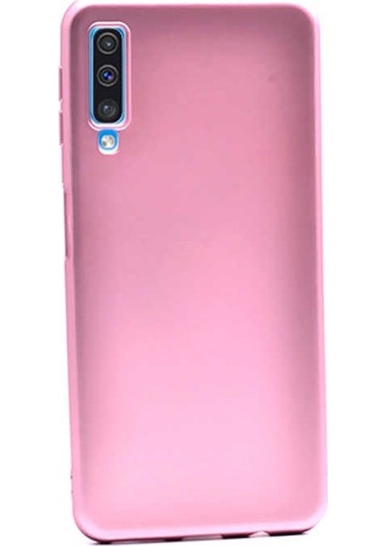 Samsung Galaxy A50 Kılıf Premier Silikon Koruma+Nano Glass Bronz