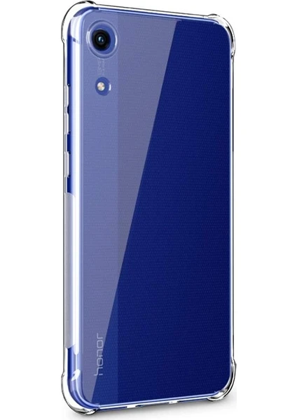 Huawei Honor 8A Kılıf AntiShock Ultra Koruma Sert Kapak Renksiz