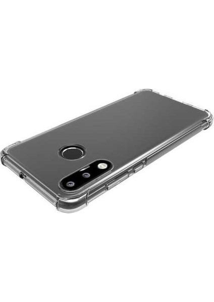 Huawei P30 Pro Kılıf AntiShock Ultra Koruma+Full Kapatan Cam Şeffaf