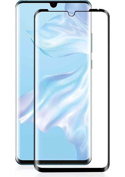Huawei P30 Pro Kılıf Negro Karbon Dizayn Silikon+Full Kapatan Cam Lacivert fiyatları