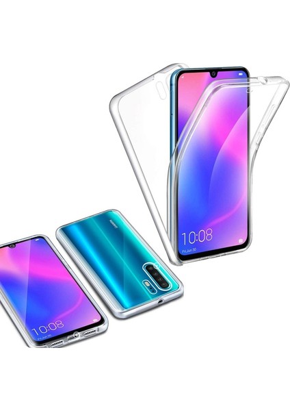 Huawei P30 Pro Kılıf Ön Arka Şeffaf Silikon Koruma Şeffaf fiyatları