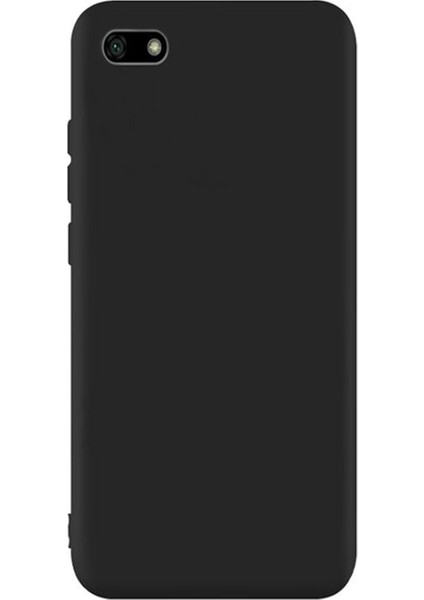 Huawei Honor 7s Kılıf Premier Silikon Esnek Arka Koruma Siyah
