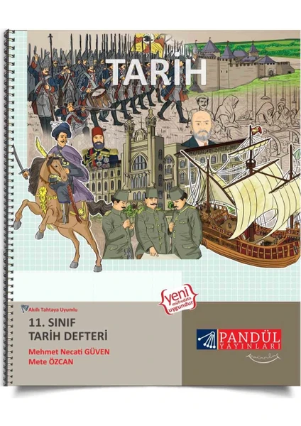 Pandül Yayınları 11. Sınıf Tarih Defteri