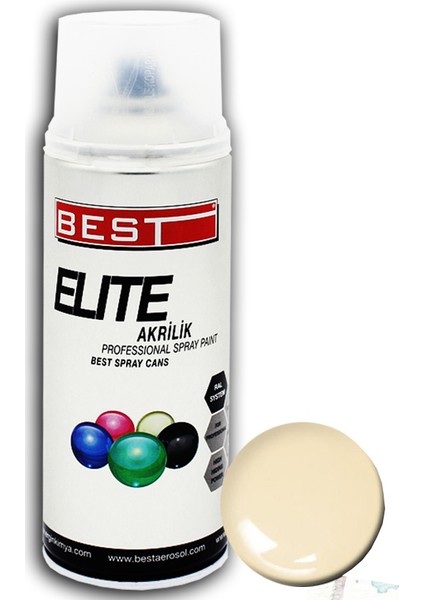 Elite Efekt Sprey BoyaRal 1015 Krem 500 ml