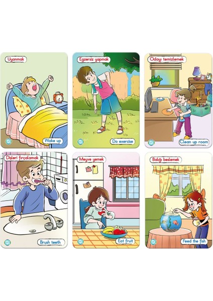 Bir Günüm - Günlük Eylemler - Daily Routine 50 Picture