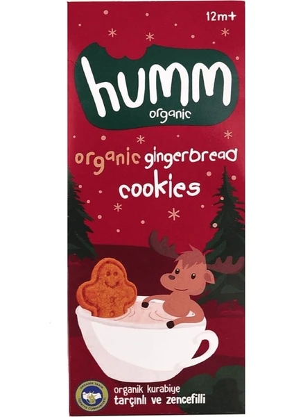 Humm Organik Zencefilli Tarçınlı Kurabiye 55 G.