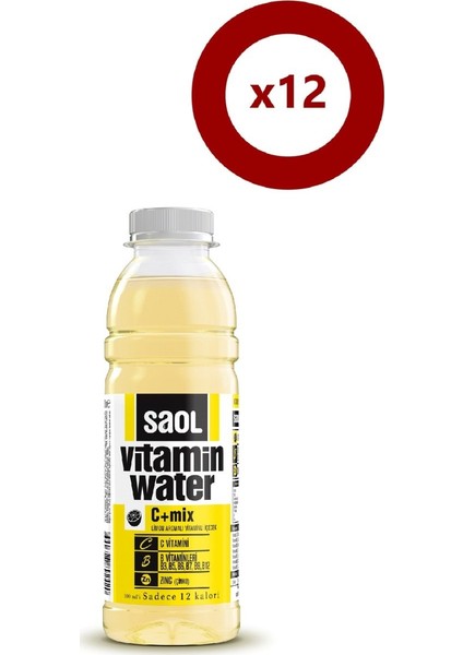 Saol C-Mix Vitaminli Su 12 x 500 ml