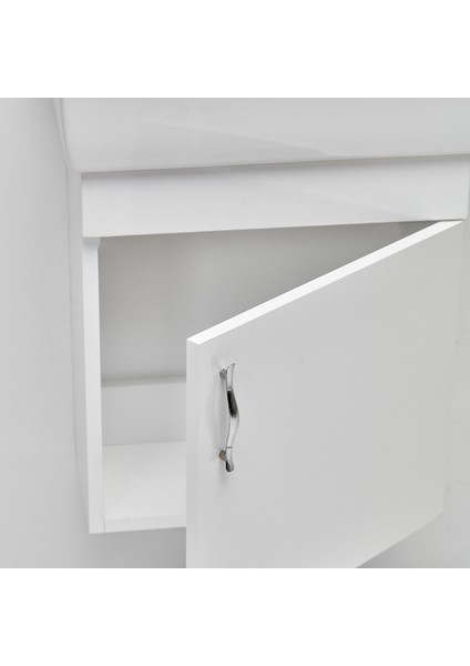 Ebeveyn Slim 50 cm Mdf Banyo Dolabı Beyaz fırsatları