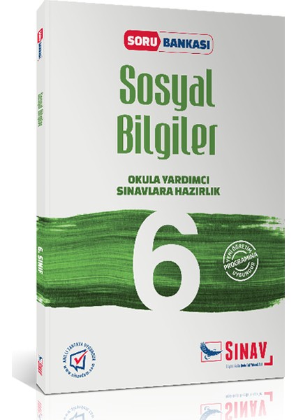 Sınav Yayınları 6. Sınıf Sosyal Bilgiler Soru Bankası