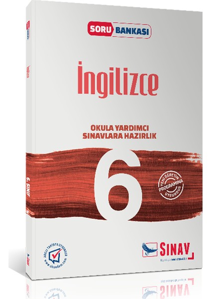 Sınav Yayınları 6. Sınıf İngilizce Soru Bankası