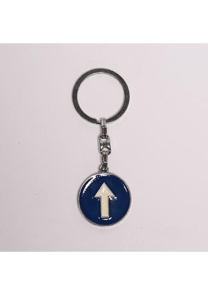 Yön Tabelası Temalı Anahtarlık