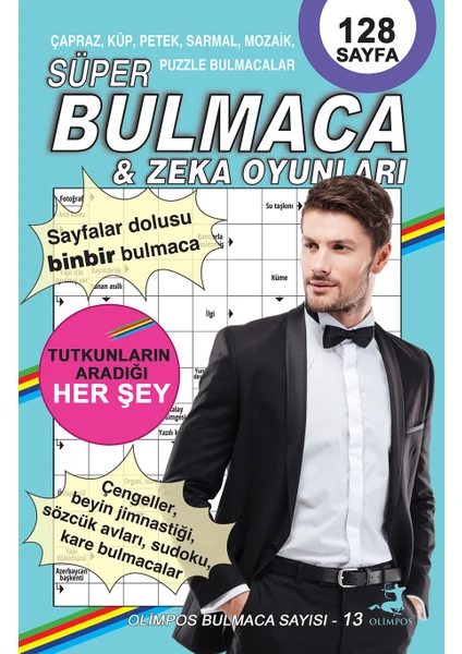 Süper Bulmaca&Zeka Oyunları 13 - Bertan Kodamanoğlu