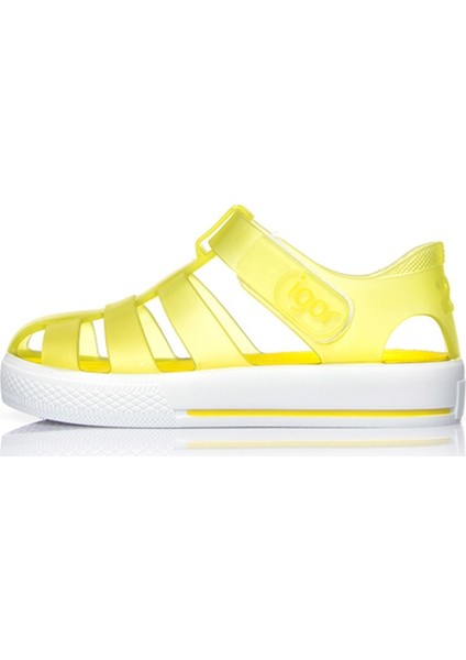 İgor S10171-028 Star Sarı Çocuk Sandalet