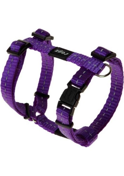 Köpek Göğüs Tasması Mor Small 11 Mm 23-37 Cm