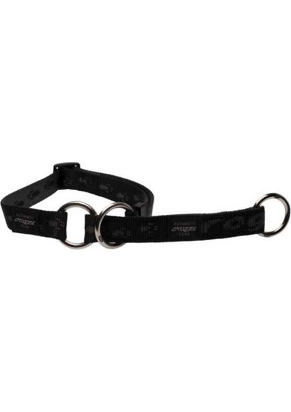 Köpek Boğma Eğitim Tasması Siyah Medium 16 Mm 26-40 Cm
